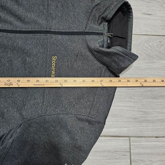 The North Face jacket men XLarge Gray Soft Shell Ridgewall - Picture 5 of 12